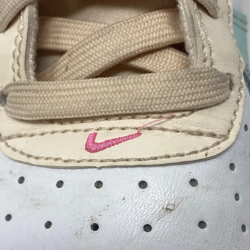 Nike Air Force 1 Low Teal White Cream Pink Blessed DV7762-300 Kids 5.5Y Womens 7